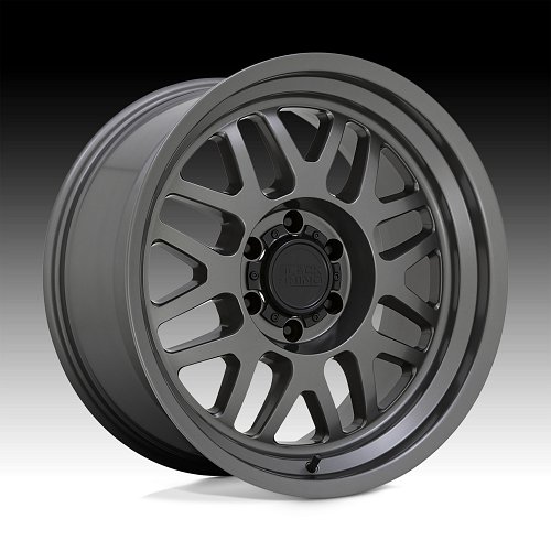 Black Rhino Delta Matte Gunmetal Custom Truck Wheels 1